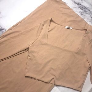 Fashion Nova Two Piece Skirt Set